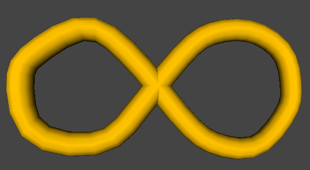 infinity symbol (knotplot)