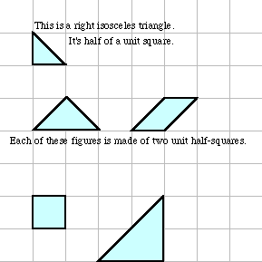 unit half-squares
