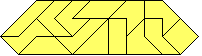 convex, symmetric, 14-piece 